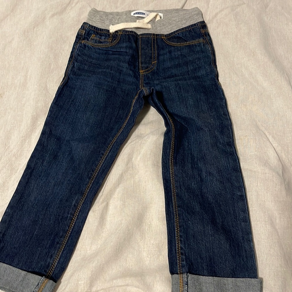 Old navy jeans easy pull up